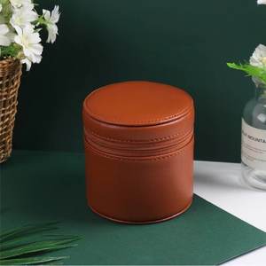 Wholesale Home <b>Storage</b> <b>Box</b> Leather Microfiber Material Boutique Anti-drop <b>Watch</b> Packaging Single Gift - Product Image 5