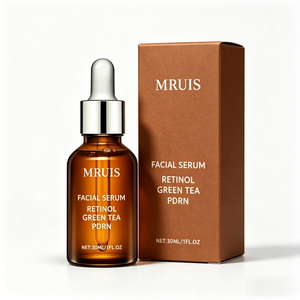 Sérum raffermissant au thé vert PDRN, <span class=keywords><strong>soin</strong></span> coréen végétalien pour les ridules et l'aplanissement de la texture de la peau, disponible en <span class=keywords><strong>coffret</strong></span> cadeau MRUIS 30ml - Product Image 1
