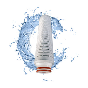 ไส้กรองแบบจีบขนาด 10/20 นิ้ว ความละเอียด 0.1 ไมครอน สำหรับระบบกรองน้ำ RO - Product Image 1