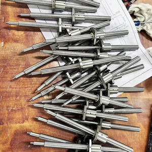 SFER2020 SFY Écrous de <span class=keywords><strong>vis</strong></span> à billes, Roulements, <span class=keywords><strong>Vis</strong></span> à billes, Glissière de guidage à roulement à billes pour axe, <span class=keywords><strong>Vis</strong></span> de déplacement - Product Image 4