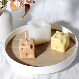 Cheese Scented <b>Candle</b> <b>Mold</b> Silicone <b>Mold</b> DIY Baking Utensils Cake <b>Mold</b> 7.5x6.3x4.1cm - Product Image 2