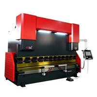 Machine de pliage de tôles en acier inoxydable CNC hydraulique à barre de torsion entièrement automatique haute précision SMARTECH Smart-80T avec moteur 5,5 kW