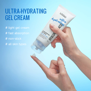 Crème pour le visage conforme aux normes européennes, fabricant OEM, légère, améliore le teint, crème gel ultra-hydratante à l'acide hyaluronique - Product Image 2