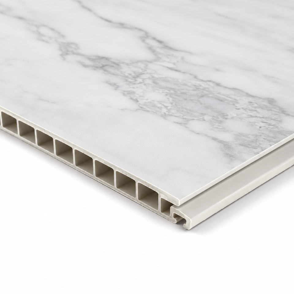 PVC Ceiling Panel Marble Texture Waterproof Bathroom Hotel Toilet ...