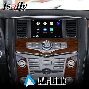 Беспроводной интерфейс CarPlay/Android автомобильный <span class=keywords><strong>gps</strong></span> навигатор для патруля Y62 2014-18 лет мультимедийный видеоинтерфейс поддержка зеркальной связи - Product Image 4