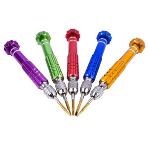 Weeks 5 In 1 Mobile Phone Repair Screwdriver Set S2 Steel Magnetic Titanium Plated For Electronics Fixing - Product Image 5