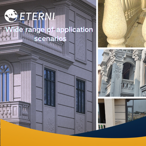 Fabricant en gros ETERNI Peinture d'extérieur à base d'eau effet <span class=keywords><strong>pierre</strong></span> acrylique respirante pour revêtement mural en granit - Product Image 2