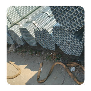 Заводская горячая Распродажа оцинкованная труба диаметром 110 мм 2,9 мм толщина оцинкованная круглая труба из углеродистой стали - Product Image 1