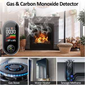 <span class=keywords><strong>Detector</strong></span> de Gás 4 em 1 (Monóxido de Carbono, Gás <span class=keywords><strong>Natural</strong></span>, GLP, Metano, Propano) <span class=keywords><strong>2026</strong></span> com Alarme Sonoro e Visual de Alta Precisão Plug-in - Product Image 4