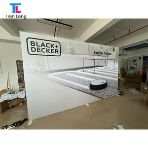 10x8ft SEG Aluminum Profile Illuminated Fabric <b>Advertising</b> Lightbox Display Event LED Banner Booth Exhibition Backlit Backdrop - Product Image 2