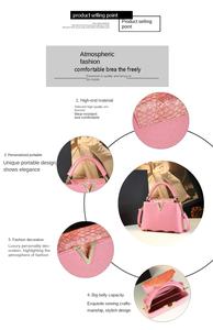 2025新款鸵鸟图案皮革女包钻石<span class=keywords><strong>v</strong></span>信小肩斜挎包女孩可爱便携贝壳包 - Product Image 6