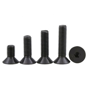 Grado 10.9 acciaio al carbonio nero svasato <span class=keywords><strong>testa</strong></span> <span class=keywords><strong>esagonale</strong></span> viti DIN7991 Allen <span class=keywords><strong>bulloni</strong></span> m1. 6 M2 M2.5 M3 <span class=keywords><strong>dimensioni</strong></span> superficie annerimento - Product Image 5