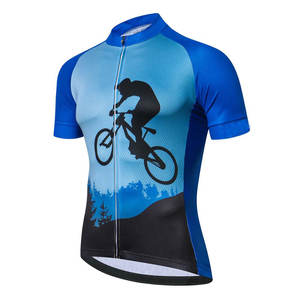 Camiseta de Ciclismo Personalizada de Verano, Transpirable, de Medio Dedo, para Exteriores, de Poliéster - Product Image 3