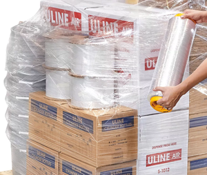 ฟิล์มพันพาเลทใส โพลีเอทิลีนชนิด LLDPE สำหรับบรรจุภัณฑ์โรงงาน ฟิล์มยืดหด PE ฟิล์มห่อหุ้ม - Product Image 6