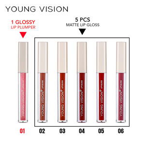 Young Vision <b>Lip</b> Gloss Set 6pcs 1.5ml Each Matte Velvet Finish For <b>Lips</b> - Product Image 5
