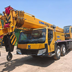Grue mobile hydraulique d'occasion QY35K5 de 35 tonnes avec flèche télescopique de 39,6 m, équipement de levage lourd pour machines de construction - Product Image 3