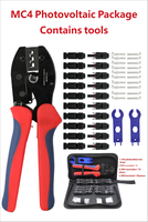 GKGJ Kit de Herramientas Profesional de Crimpado con Trinquete de 9 Pulgadas, Alicates de Mandíbula de Acero al Carbono, Estuche Multifuncional, Operado Manualmente, OEM, 1 Año de Garantía