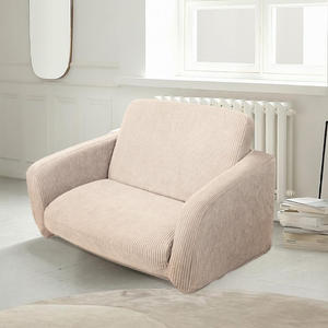 Moderno 2-<span class=keywords><strong>en</strong></span>-1 elegante sofá para niños cómodo tumbona de espuma viscoelástica suave sofá de bebé fácil de desplegar para uso <span class=keywords><strong>en</strong></span> el dormitorio del hogar - Product Image 3