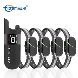 Tize Pet Supplier Waterproof 600M Remote Control Electronic Vibration Anti Bark Collar Static Shock Pet Dog Training Collar