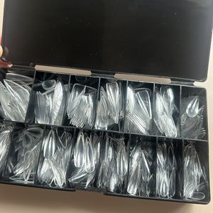 Nouvelle arrivée 600 pièces appuyez sur les <span class=keywords><strong>faux</strong></span> <span class=keywords><strong>ongles</strong></span> couverture complète pointes longues <span class=keywords><strong>Capsule</strong></span> ABS pré-conçu <span class=keywords><strong>pour</strong></span> l'utilisation des doigts - Product Image 3