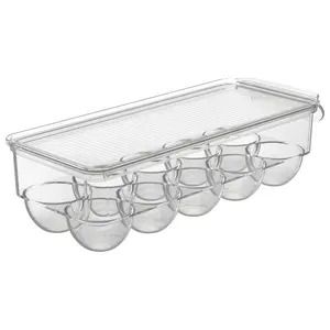 Food Grade Food Storage Containers Plastic Container Tray Fridge Egg Storage Tray