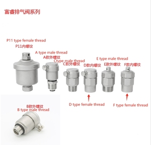 Thép không gỉ 304 NPT BSP xả tự động phát hành van thông hơi Loại điều hòa không khí giảm áp lực cứu trợ van - Product Image 4