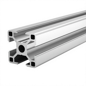 Perfil de Extrusión de Aluminio Negro, Componente para Transportador, Perfil de Aluminio para Estructura de Transportador, Procesamiento Personalizado - Product Image 4