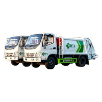 Camion compacteur de déchets municipaux Foton 18T, camion compacteur de déchets Euro 5