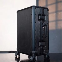 Maleta de Viaje Inteligente con Ruedas Silenciosas, Carcasa Rígida de Fibra de Carbono, Anti-Robo, con Puerto de Carga USB para Viajes