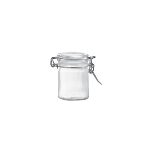 Mini Airtight Glass <b>Jar</b> 5 cl with Lid - Product Image 1