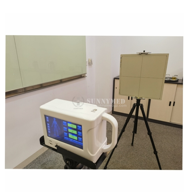 SY-D019P Portable Digital X-ray Machine Optional Wireless Digital Flat Panel Detector X Ray Machine DR System