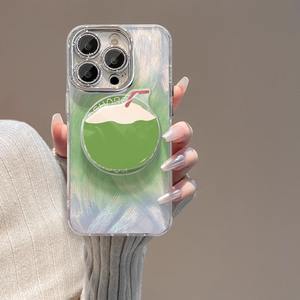 Coque de téléphone Apple 16 Pro Max pour iPhone 15, modèle export, compatible 14 Laser 13/16E, en TPU magnétique, couleur plume plaquée - Product Image 4