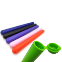 JUJI vente en gros pas cher prix King Size Tube en plastique 118MM étanche à l'air anti-odeur pré-conteneur de stockage Tube en PP