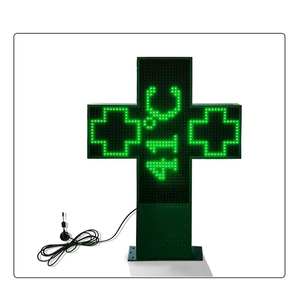 P2.5 P3 P4 P5 WIFI a todo color 4G Pantalla LED cruzada de doble cara programable Piso de publicidad de <span class=keywords><strong>farmacia</strong></span> Señal de tienda IP65 - Product Image 5