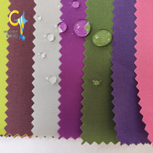 100% <span class=keywords><strong>nylon</strong></span> vải WR ZY-833 70d <span class=keywords><strong>Twill</strong></span> với PU tráng cho túi hành lý ngoài trời Oxford vải - Product Image 1