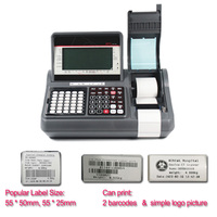 Balance d'impression d'étiquettes industrielles SPC, impression de codes-barres, impression d'images, utilisation en usine et en entrepôt, indicateur de balance, papier de reçu