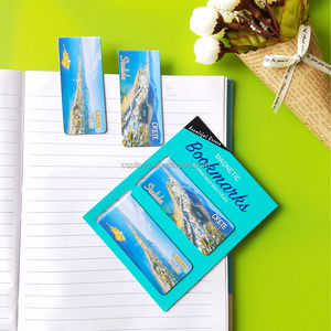 Tùy chỉnh Quà tặng khuyến mãi in màu cao su nam châm đọc Bookmark giấy clip từ Bookmark - Product Image 6