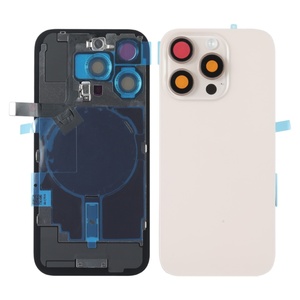 เคสโทรศัพท์มือถือขายส่งพร้อมอะไหล่ขนาดเล็กสำหรับ iPhone ทุกรุ่น 14 15 16 Pro Max ซ่อมฝาหลังพร้อมแม่เหล็กและ NFC - Product Image 1