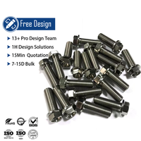 Vis de frein à disque hydraulique à tête hexagonale en titane GR5 |   Vis filetées de fixation pour étrier de frein, pièces de vélo, classe 10, directement de l'usine