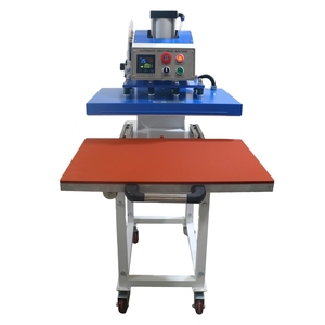 Prensa térmica plana industrial neumática extraíble de estación única de 16x16, 16x20, 16x24 pulgadas para transferencia de calor por sublimación - Product Image 5