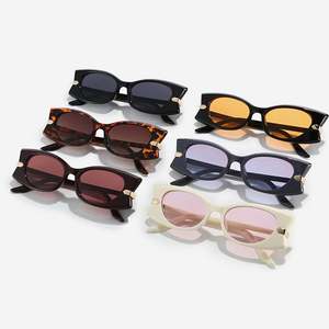 Gafas de Sol de Moda Retro 2025 con Logotipo Personalizado, Gafas de Sol de Aleación con Forma de Ojo de Gato y Protección UV400 para Mujer - Product Image 5