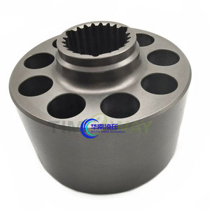 Pièces de rechange pour pompe à piston axial YUKEN A3H145 : disque de retour, coulisseau de piston, plaque d'huile, rotule, bloc-cylindres - Product Image 2