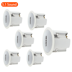 Système de sonorisation PA sans fil en gros avec haut-parleur de plafond 5 pouces 20 watts 8 ohms et connexion principale auxiliaire – Offre spéciale - Product Image 3