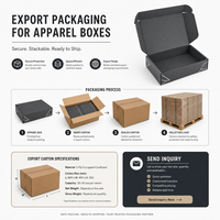 Individuelles Logo Luxuriöse Schwarze Versandbox Umweltfreundliche Wellpappe Recycelbare Versandverpackung für Kleidung Geschenke Bekleidung