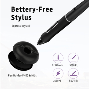 HUION KAMVAS Pro 16 Tavoletta Grafica Digitale <span class=keywords><strong>Portatile</strong></span> con Display a Penna e Schermo <span class=keywords><strong>Touch</strong></span> per Disegno - Product Image 4