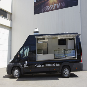 Prix bon marché Nouveau type de remorque alimentaire de rue à vendre Coffee Van Catering Cart Burgers Fries Ice Cream Remorque alimentaire mobile - Product Image 2