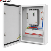 Wanbo-480 Boîtier de distribution pré-câblé en acier sur rail DIN pour disjoncteurs 1P 2P 3P 4P, personnalisé en usine