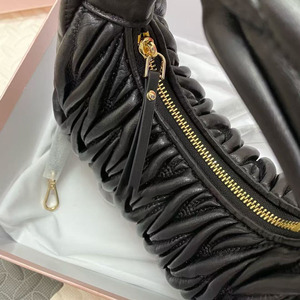 M Luxury Women's Handbag PU Nylon Chain Decoration <strong>Striped</strong> Pattern Fashion Style for Ladies Perfect Gift Dumpling <strong>Bag</strong>