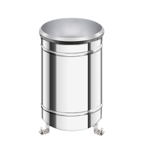 Capteur de pluie à godet basculant par gravité Capteur de pluie de haute précision RS485 à impulsion Capteur de pluie en acier inoxydable pour l'agriculture - Product Image 1