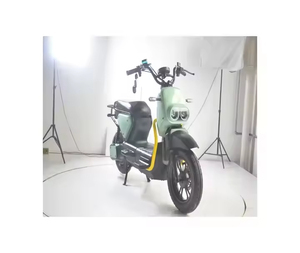 Bicicleta Eléctrica Retro con Marco de Acero Directo de Fábrica, Velocidad Máxima de 30-50 km/h, Freno de Tambor Delantero y Trasero, Bicicleta Eléctrica para Adultos - Product Image 2